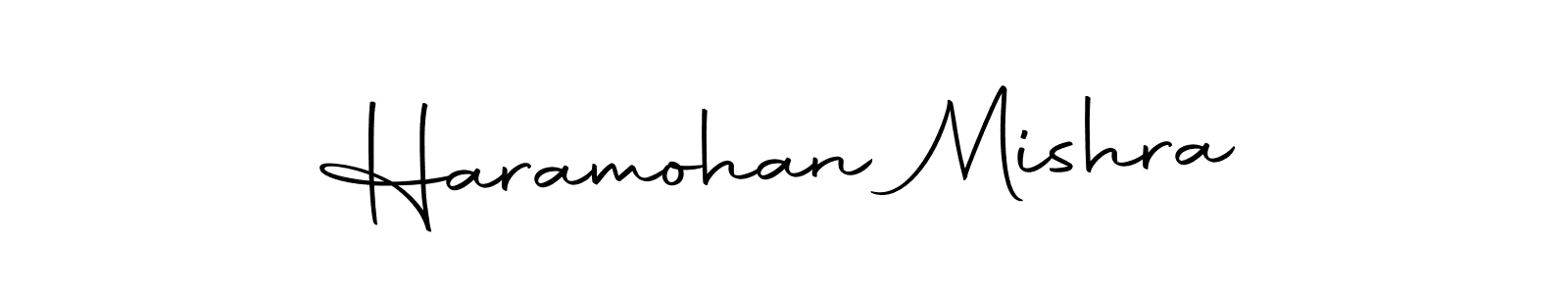 Use a signature maker to create a handwritten signature online. With this signature software, you can design (Autography-DOLnW) your own signature for name Haramohan Mishra. Haramohan Mishra signature style 10 images and pictures png