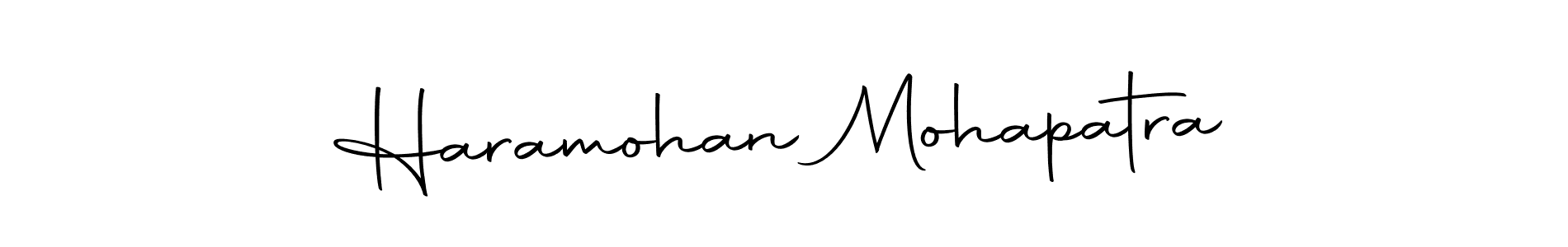 How to make Haramohan Mohapatra signature? Autography-DOLnW is a professional autograph style. Create handwritten signature for Haramohan Mohapatra name. Haramohan Mohapatra signature style 10 images and pictures png