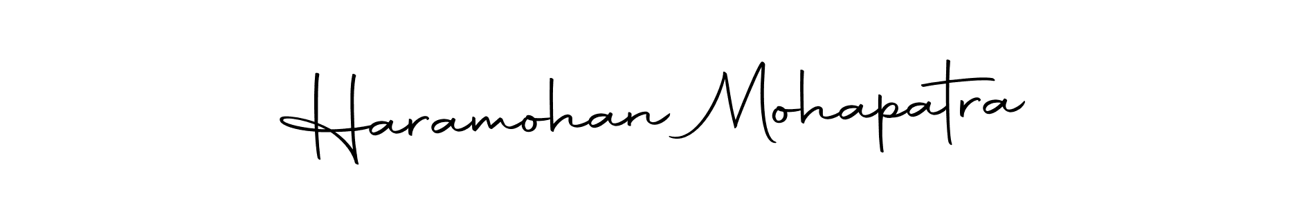 Autography-DOLnW is a professional signature style that is perfect for those who want to add a touch of class to their signature. It is also a great choice for those who want to make their signature more unique. Get Haramohan Mohapatra name to fancy signature for free. Haramohan Mohapatra signature style 10 images and pictures png