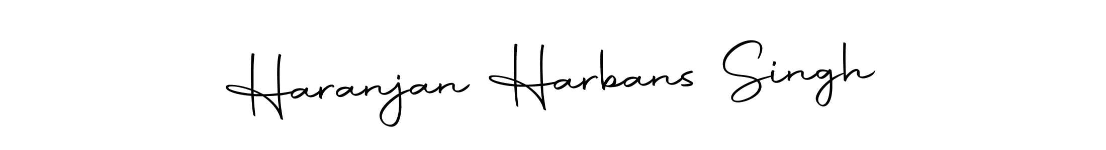 Here are the top 10 professional signature styles for the name Haranjan Harbans Singh. These are the best autograph styles you can use for your name. Haranjan Harbans Singh signature style 10 images and pictures png