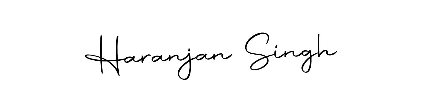 Design your own signature with our free online signature maker. With this signature software, you can create a handwritten (Autography-DOLnW) signature for name Haranjan Singh. Haranjan Singh signature style 10 images and pictures png