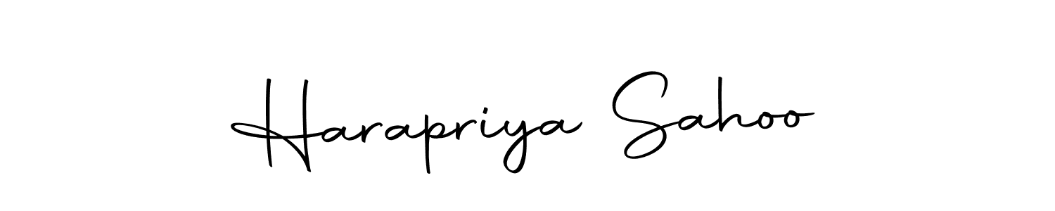 Make a beautiful signature design for name Harapriya Sahoo. With this signature (Autography-DOLnW) style, you can create a handwritten signature for free. Harapriya Sahoo signature style 10 images and pictures png