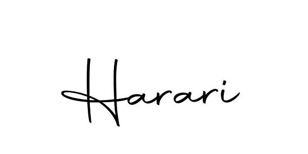 How to make Harari signature? Autography-DOLnW is a professional autograph style. Create handwritten signature for Harari name. Harari signature style 10 images and pictures png