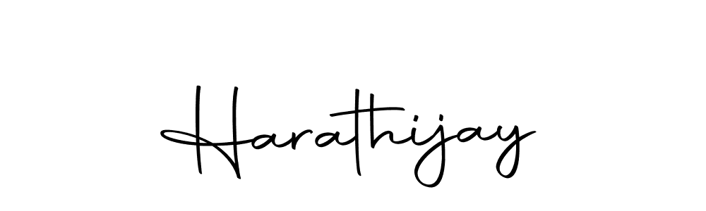 Use a signature maker to create a handwritten signature online. With this signature software, you can design (Autography-DOLnW) your own signature for name Harathijay. Harathijay signature style 10 images and pictures png