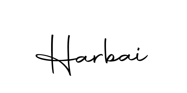 Similarly Autography-DOLnW is the best handwritten signature design. Signature creator online .You can use it as an online autograph creator for name Harbai. Harbai signature style 10 images and pictures png