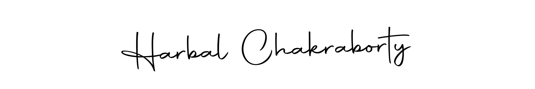 The best way (Autography-DOLnW) to make a short signature is to pick only two or three words in your name. The name Harbal Chakraborty include a total of six letters. For converting this name. Harbal Chakraborty signature style 10 images and pictures png