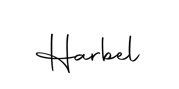 Also we have Harbel name is the best signature style. Create professional handwritten signature collection using Autography-DOLnW autograph style. Harbel signature style 10 images and pictures png