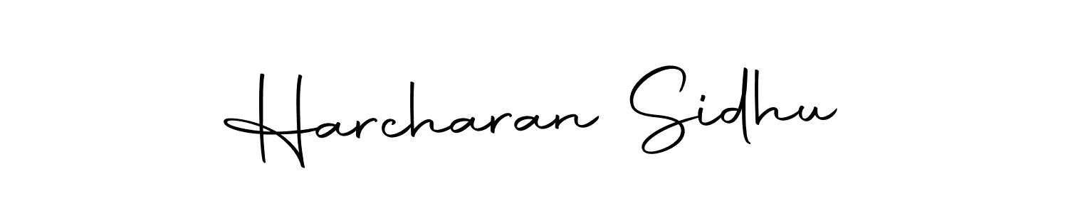 This is the best signature style for the Harcharan Sidhu name. Also you like these signature font (Autography-DOLnW). Mix name signature. Harcharan Sidhu signature style 10 images and pictures png
