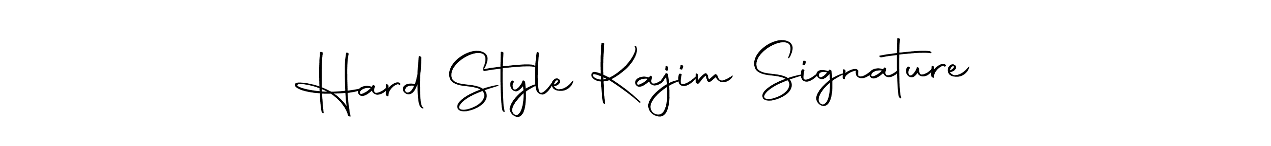 Use a signature maker to create a handwritten signature online. With this signature software, you can design (Autography-DOLnW) your own signature for name Hard Style Kajim Signature. Hard Style Kajim Signature signature style 10 images and pictures png