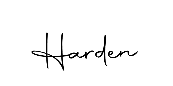 Harden stylish signature style. Best Handwritten Sign (Autography-DOLnW) for my name. Handwritten Signature Collection Ideas for my name Harden. Harden signature style 10 images and pictures png
