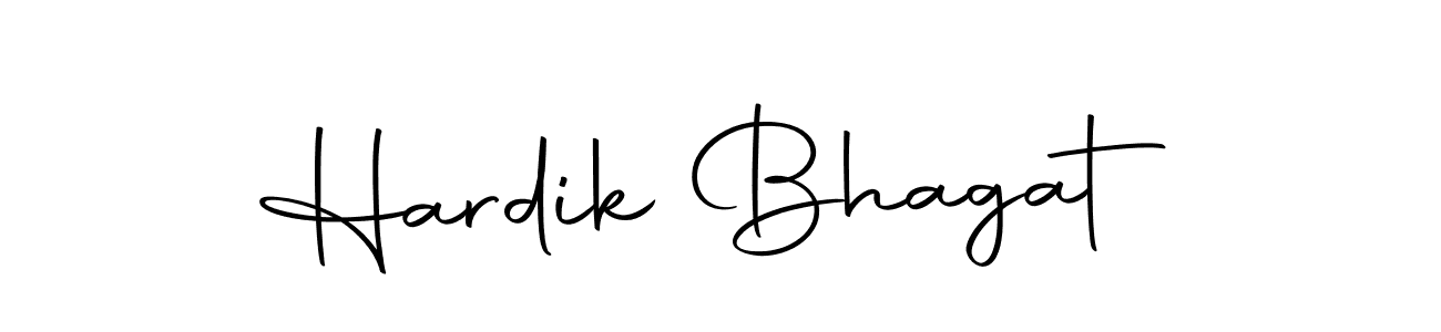 Make a beautiful signature design for name Hardik Bhagat. With this signature (Autography-DOLnW) style, you can create a handwritten signature for free. Hardik Bhagat signature style 10 images and pictures png