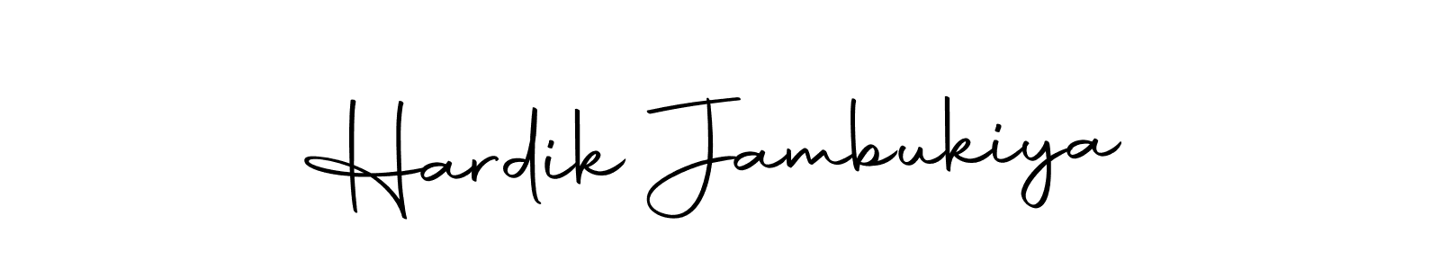 Use a signature maker to create a handwritten signature online. With this signature software, you can design (Autography-DOLnW) your own signature for name Hardik Jambukiya. Hardik Jambukiya signature style 10 images and pictures png