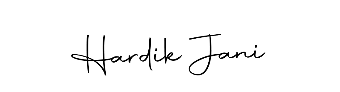 if you are searching for the best signature style for your name Hardik Jani. so please give up your signature search. here we have designed multiple signature styles  using Autography-DOLnW. Hardik Jani signature style 10 images and pictures png