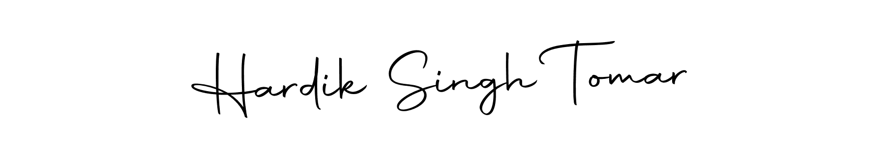 Use a signature maker to create a handwritten signature online. With this signature software, you can design (Autography-DOLnW) your own signature for name Hardik Singh Tomar. Hardik Singh Tomar signature style 10 images and pictures png