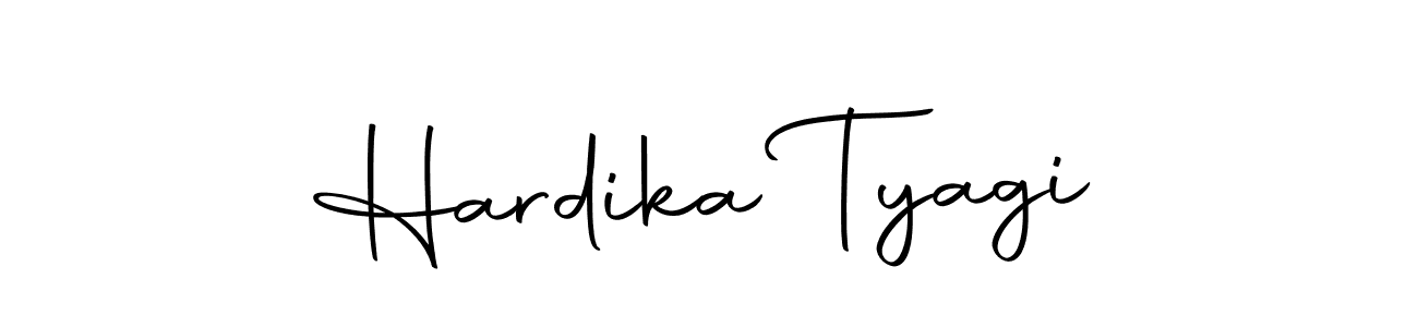 How to make Hardika Tyagi signature? Autography-DOLnW is a professional autograph style. Create handwritten signature for Hardika Tyagi name. Hardika Tyagi signature style 10 images and pictures png