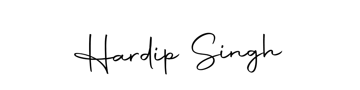 Design your own signature with our free online signature maker. With this signature software, you can create a handwritten (Autography-DOLnW) signature for name Hardip Singh. Hardip Singh signature style 10 images and pictures png