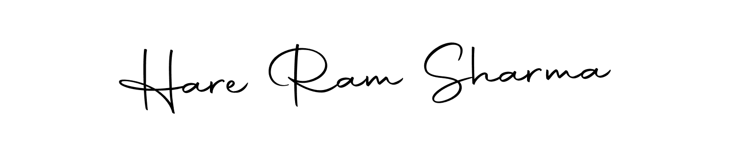 The best way (Autography-DOLnW) to make a short signature is to pick only two or three words in your name. The name Hare Ram Sharma include a total of six letters. For converting this name. Hare Ram Sharma signature style 10 images and pictures png