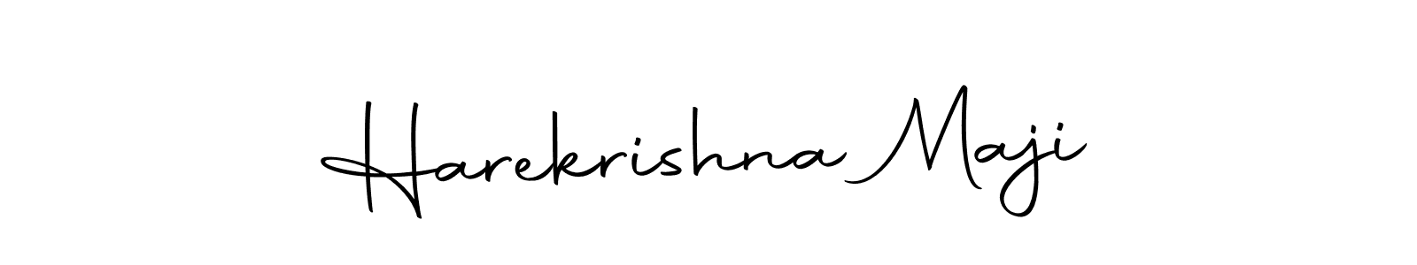 if you are searching for the best signature style for your name Harekrishna Maji. so please give up your signature search. here we have designed multiple signature styles  using Autography-DOLnW. Harekrishna Maji signature style 10 images and pictures png
