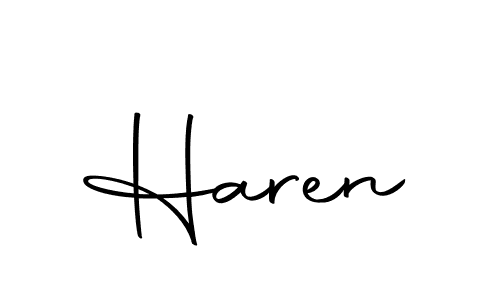 How to make Haren signature? Autography-DOLnW is a professional autograph style. Create handwritten signature for Haren name. Haren signature style 10 images and pictures png