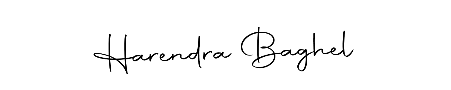 Design your own signature with our free online signature maker. With this signature software, you can create a handwritten (Autography-DOLnW) signature for name Harendra Baghel. Harendra Baghel signature style 10 images and pictures png