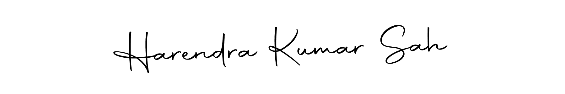 Design your own signature with our free online signature maker. With this signature software, you can create a handwritten (Autography-DOLnW) signature for name Harendra Kumar Sah. Harendra Kumar Sah signature style 10 images and pictures png