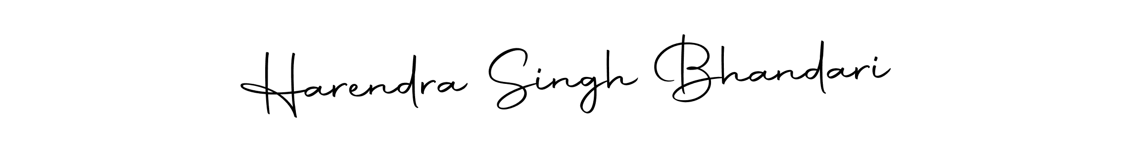 Create a beautiful signature design for name Harendra Singh Bhandari. With this signature (Autography-DOLnW) fonts, you can make a handwritten signature for free. Harendra Singh Bhandari signature style 10 images and pictures png