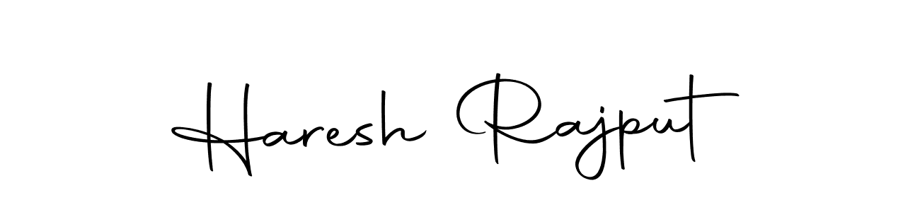 Design your own signature with our free online signature maker. With this signature software, you can create a handwritten (Autography-DOLnW) signature for name Haresh Rajput. Haresh Rajput signature style 10 images and pictures png