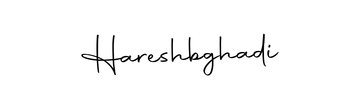 Design your own signature with our free online signature maker. With this signature software, you can create a handwritten (Autography-DOLnW) signature for name Hareshbghadi. Hareshbghadi signature style 10 images and pictures png