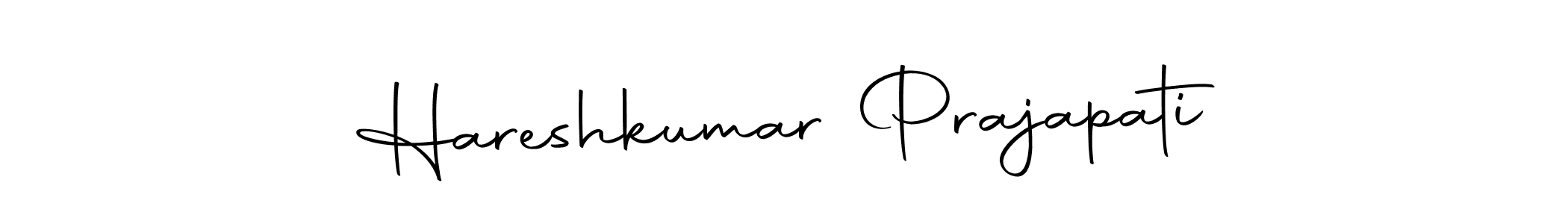 Also we have Hareshkumar Prajapati name is the best signature style. Create professional handwritten signature collection using Autography-DOLnW autograph style. Hareshkumar Prajapati signature style 10 images and pictures png