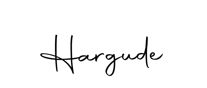 You should practise on your own different ways (Autography-DOLnW) to write your name (Hargude) in signature. don't let someone else do it for you. Hargude signature style 10 images and pictures png