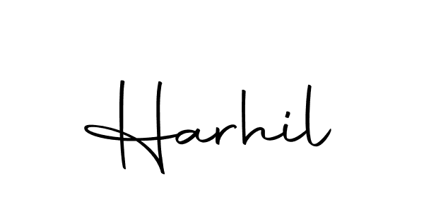 How to make Harhil signature? Autography-DOLnW is a professional autograph style. Create handwritten signature for Harhil name. Harhil signature style 10 images and pictures png