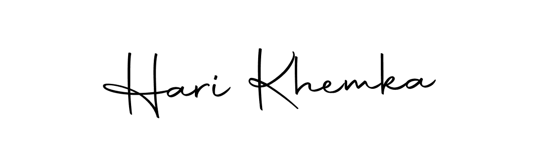 How to make Hari Khemka signature? Autography-DOLnW is a professional autograph style. Create handwritten signature for Hari Khemka name. Hari Khemka signature style 10 images and pictures png
