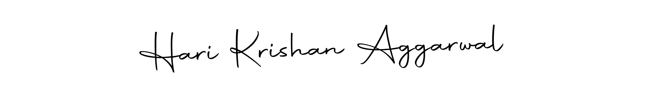 Make a beautiful signature design for name Hari Krishan Aggarwal. Use this online signature maker to create a handwritten signature for free. Hari Krishan Aggarwal signature style 10 images and pictures png