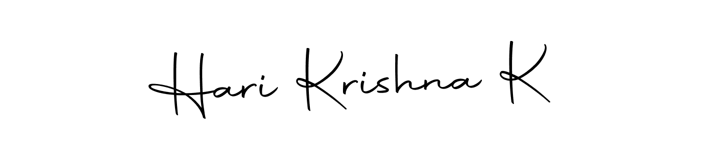 How to make Hari Krishna K signature? Autography-DOLnW is a professional autograph style. Create handwritten signature for Hari Krishna K name. Hari Krishna K signature style 10 images and pictures png