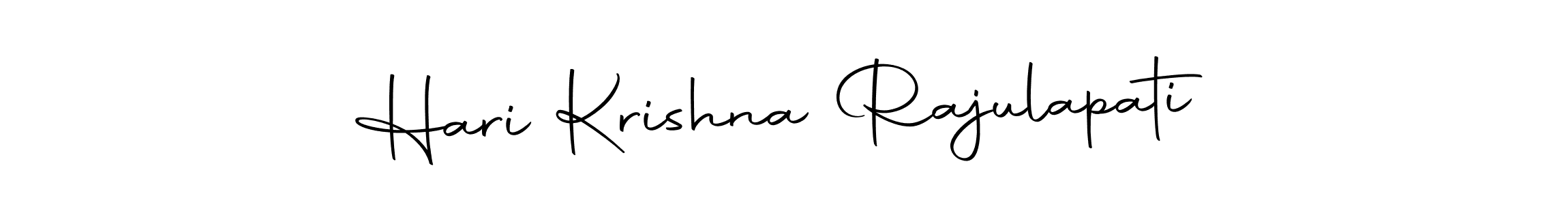 Use a signature maker to create a handwritten signature online. With this signature software, you can design (Autography-DOLnW) your own signature for name Hari Krishna Rajulapati. Hari Krishna Rajulapati signature style 10 images and pictures png