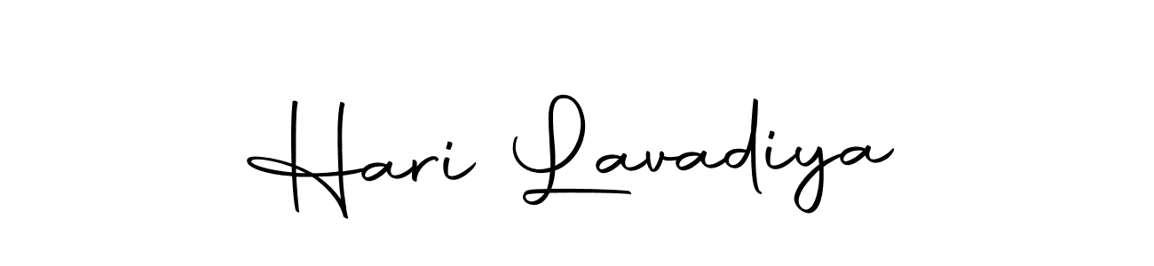 You can use this online signature creator to create a handwritten signature for the name Hari Lavadiya. This is the best online autograph maker. Hari Lavadiya signature style 10 images and pictures png