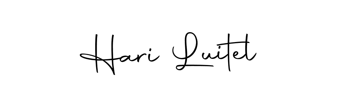 Design your own signature with our free online signature maker. With this signature software, you can create a handwritten (Autography-DOLnW) signature for name Hari Luitel. Hari Luitel signature style 10 images and pictures png