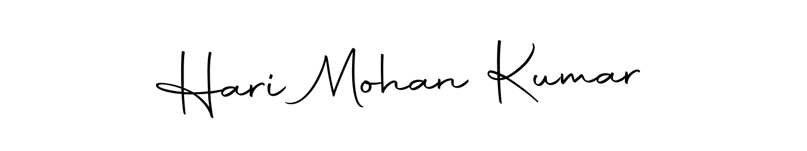 Autography-DOLnW is a professional signature style that is perfect for those who want to add a touch of class to their signature. It is also a great choice for those who want to make their signature more unique. Get Hari Mohan Kumar name to fancy signature for free. Hari Mohan Kumar signature style 10 images and pictures png