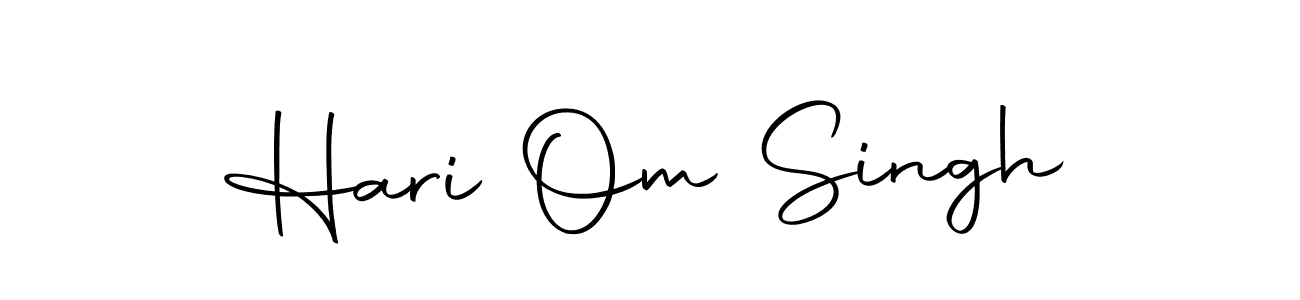 How to make Hari Om Singh signature? Autography-DOLnW is a professional autograph style. Create handwritten signature for Hari Om Singh name. Hari Om Singh signature style 10 images and pictures png