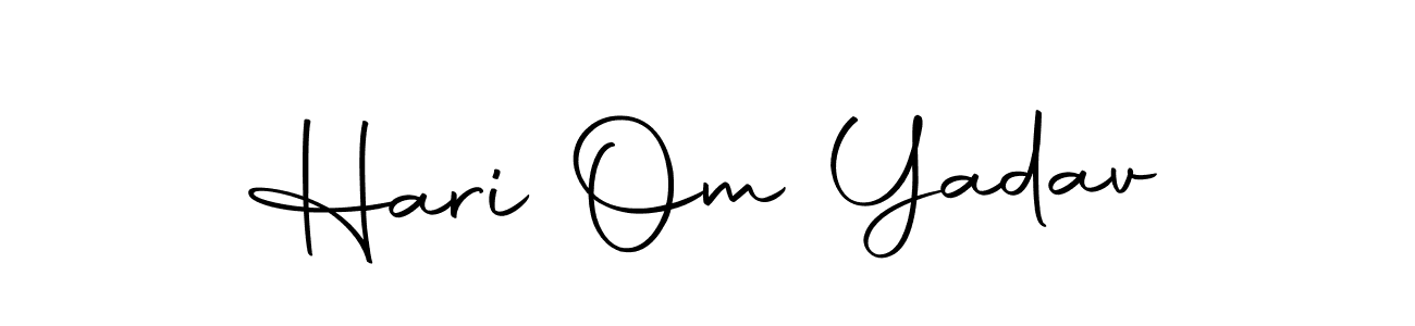 You can use this online signature creator to create a handwritten signature for the name Hari Om Yadav. This is the best online autograph maker. Hari Om Yadav signature style 10 images and pictures png