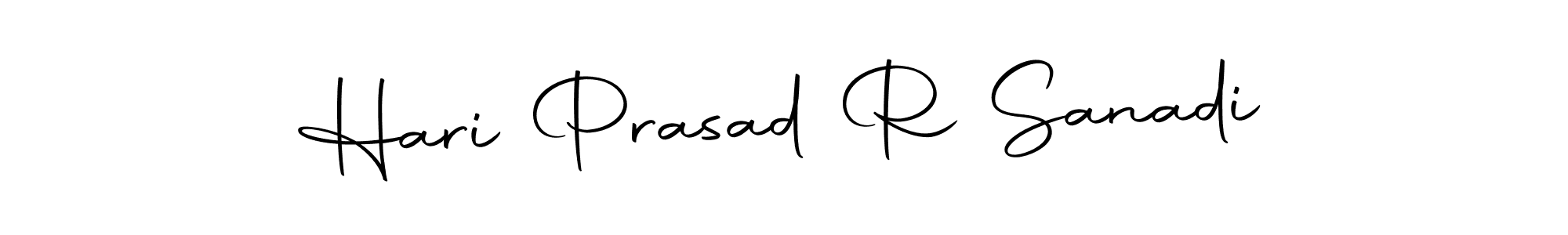 Make a short Hari Prasad R Sanadi signature style. Manage your documents anywhere anytime using Autography-DOLnW. Create and add eSignatures, submit forms, share and send files easily. Hari Prasad R Sanadi signature style 10 images and pictures png