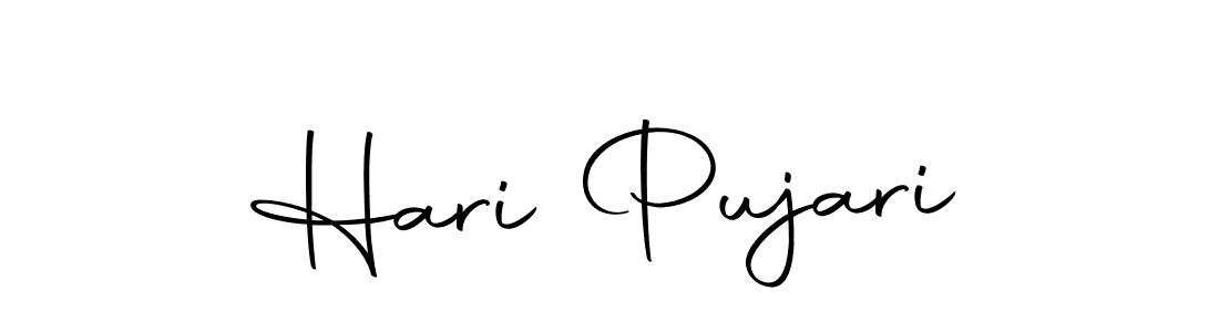 Use a signature maker to create a handwritten signature online. With this signature software, you can design (Autography-DOLnW) your own signature for name Hari Pujari. Hari Pujari signature style 10 images and pictures png