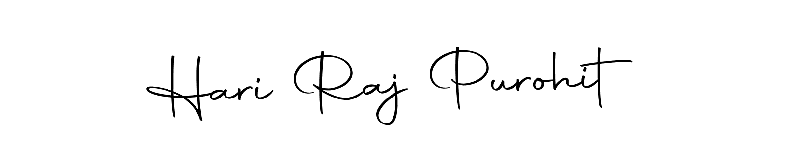 Design your own signature with our free online signature maker. With this signature software, you can create a handwritten (Autography-DOLnW) signature for name Hari Raj Purohit. Hari Raj Purohit signature style 10 images and pictures png