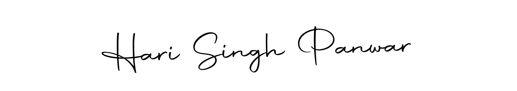 Create a beautiful signature design for name Hari Singh Panwar. With this signature (Autography-DOLnW) fonts, you can make a handwritten signature for free. Hari Singh Panwar signature style 10 images and pictures png