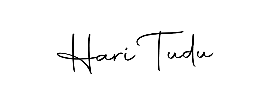 How to make Hari Tudu name signature. Use Autography-DOLnW style for creating short signs online. This is the latest handwritten sign. Hari Tudu signature style 10 images and pictures png