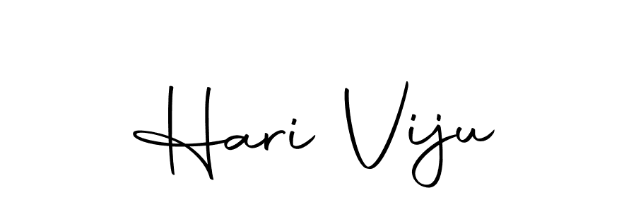 How to make Hari Viju name signature. Use Autography-DOLnW style for creating short signs online. This is the latest handwritten sign. Hari Viju signature style 10 images and pictures png