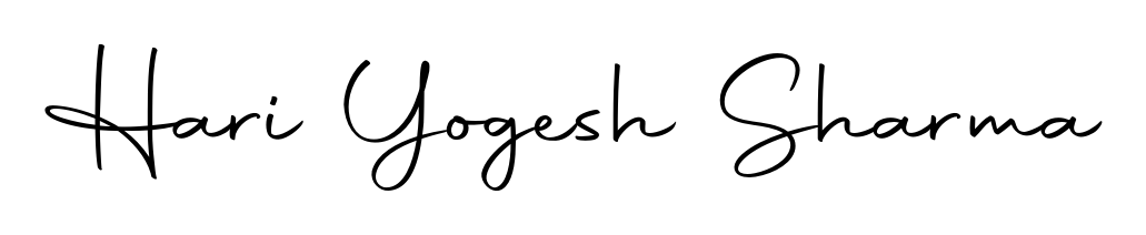 A classic penmanship look for Hari Yogesh Sharma. The Autography-DOLnW font brings timeless elegance and confidence to every signed document. Hari Yogesh Sharma signature style 10 images and pictures png
