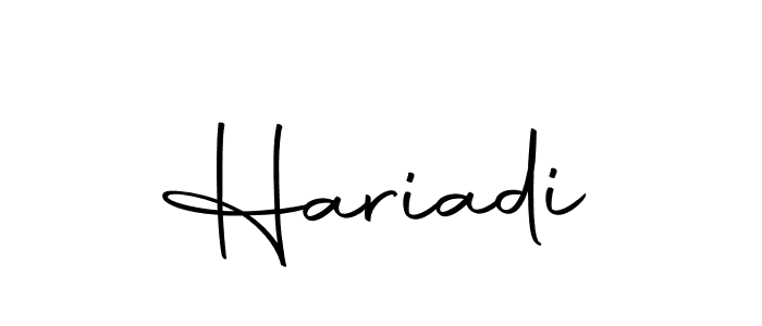 The best way (Autography-DOLnW) to make a short signature is to pick only two or three words in your name. The name Hariadi include a total of six letters. For converting this name. Hariadi signature style 10 images and pictures png