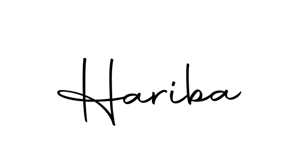 The best way (Autography-DOLnW) to make a short signature is to pick only two or three words in your name. The name Hariba include a total of six letters. For converting this name. Hariba signature style 10 images and pictures png