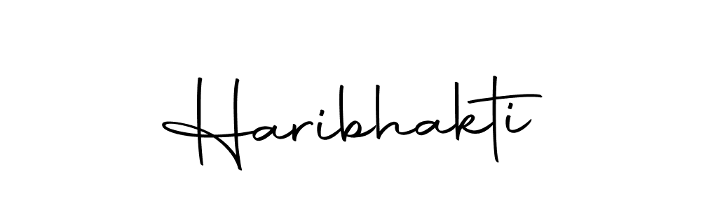 Design your own signature with our free online signature maker. With this signature software, you can create a handwritten (Autography-DOLnW) signature for name Haribhakti. Haribhakti signature style 10 images and pictures png